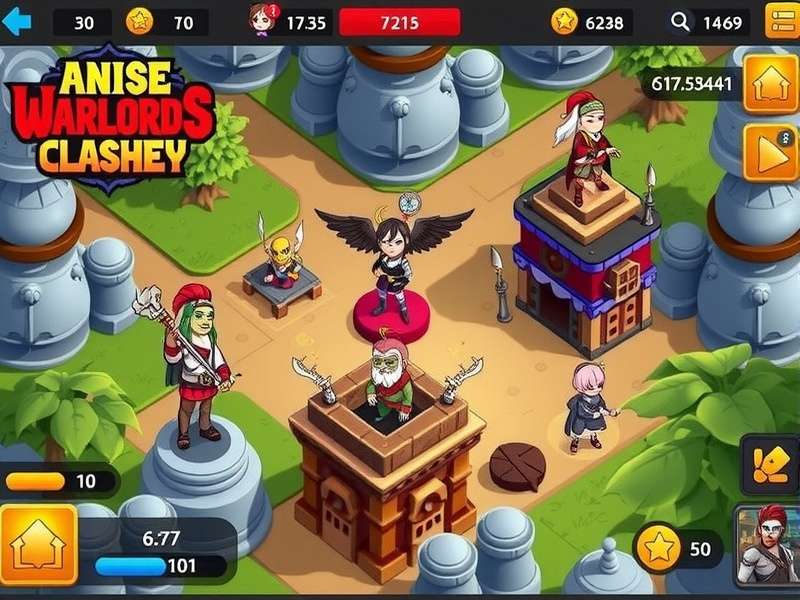 Anise Warlords strategy guide infographic