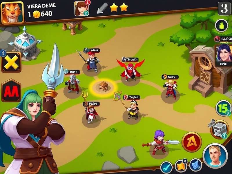 Anise Warlords Epic Clashes gameplay screenshot